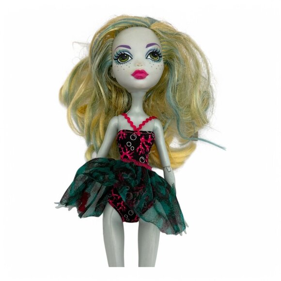 Monster High Dance Class Lagoona Blue Doll With Blonde Hair & Pink Heels - Picture 4 of 6